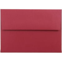 Papir i koverta 4bar Koverte, 1 8, crvena metalik, 250 paketa