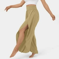 Djelujte Sada! OCLUN trendi i moderne Flare pantalone elastične pantalone sa širokim nogama žene nepravilnog