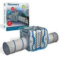 Discovery u adventure Play šatoru W uklonjive tunelske cijevi, mjere 30 30 30 , Unutarnji Vanjski Pop up dizajn, jednostavno podešavanje, lagana tkanina, savija se ravno, uključuje torbu za nošenje