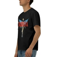 Muška Nirvana Unizirana službena košulja Ljetni posadni vrat na vrhu kratkih rukava majice Mala crna