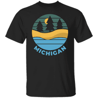 Grafička Amerika država Michigan SAD Velika jezera muška kolekcija grafičkih majica