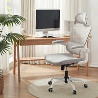 NeuType ergonomska kancelarijska stolica sa visokim naslonom za kućne kancelarije sa naslonom za ruke