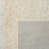 Adirondack Rudyard apstraktni tepih za pokretanje, Ivory Gold, 2'6 6 '