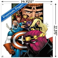 Marvel - Baron Zemo - Avengers Thunderbolts Zidni poster sa pućicama, 14.725 22.375