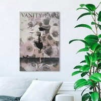 Wynwood Studio Advertising Wall Art Canvas Print' Vanity Fair ' Publikacije-Pink, Black