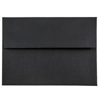 Koverte, 4,8x6,5, crna posteljina, 50 pakovanja