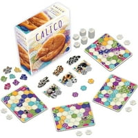 Calico Board Game, nagrađivana strateška igra, šivati ​​svoj jorgan za postizanje bodova, obiteljskih