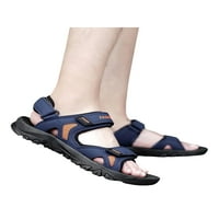 Zodanni muške ravne sandale ljetne Ležerne cipele magnetne sandale muške cipele za plažu muške modne komfor plave 11.5