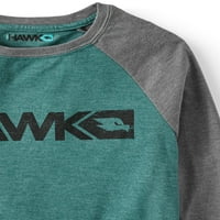 Tony Hawk dugi rukav Raglan majica Core Logo
