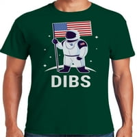 Grafički America Funny Dibs 4. jula Dan nezavisnosti muške T-Shirt