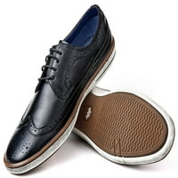 Mio Marino okrugla prstiju Ležerne Britalne cipele za distribuciju za muškarce