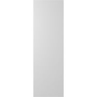 Ekena Millwork 12 W 40 H True Fit PVC horizontalna letvica modernog stila fiksne kapke za montiranje,