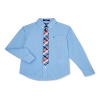 Izod Boys Dvotorka košulja i kravate 2-pakovanja, veličine 8-18
